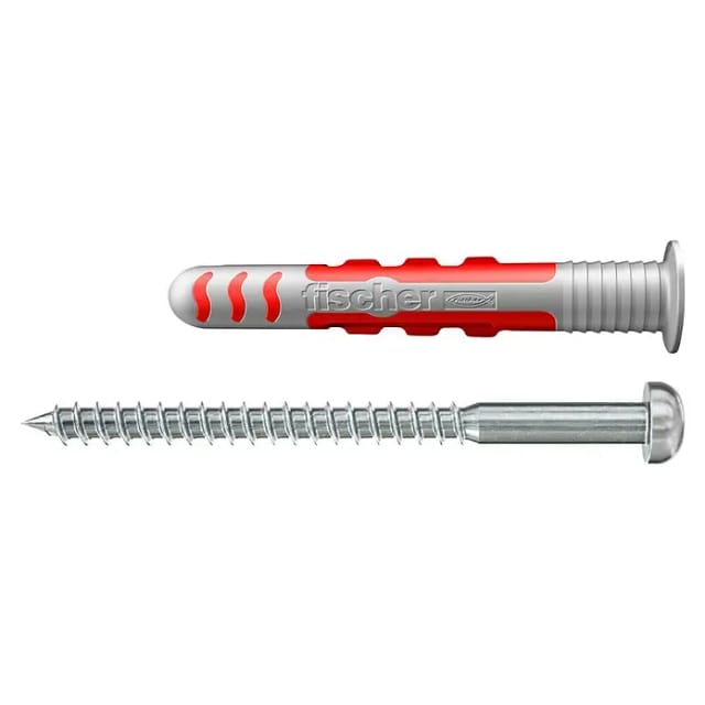 Fischer Montage-Set 'DuoSeal' Dübel und Schraube Ø 6 x 38 mm 8-teilig