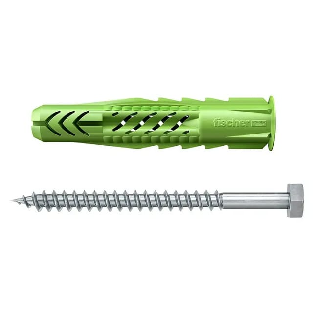 Fischer Universaldübel 'UX Green R S' 6 mm 4 Stück