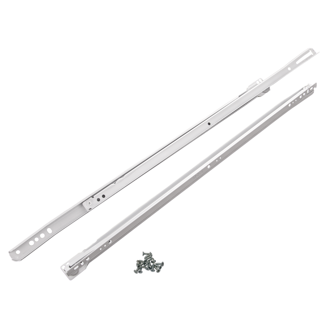 toom Rollschubführung Metall weiß 35 cm