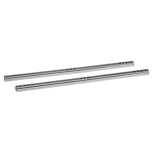toom Kugelauszüge Metall silbern 2 Stück 310 mm