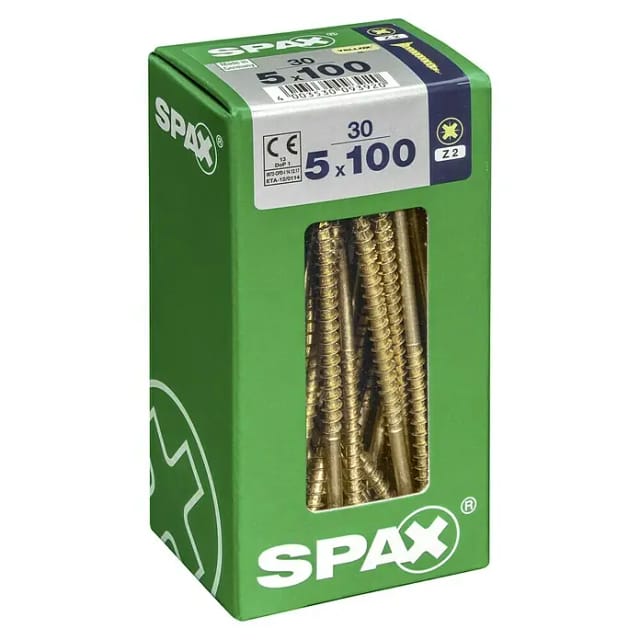 Spax Universalschraube 5 x 100 mm 30 Stück