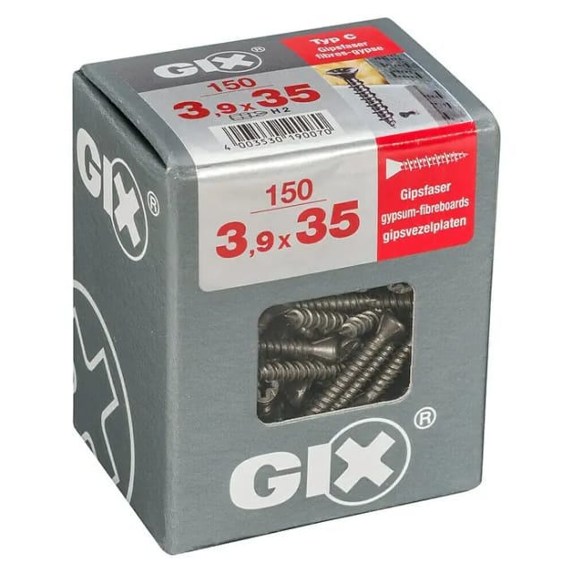 Spax Trockenbauschraube 'Gix-C' PH2 Ø 3,9 x 35 mm 150 Stück