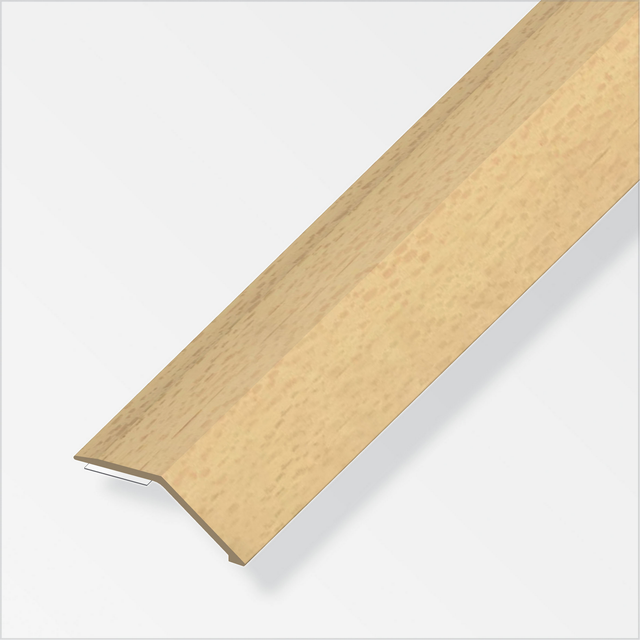 alfer PVC-Ausgleichsprofil buchefarben 1000 x 34 mm