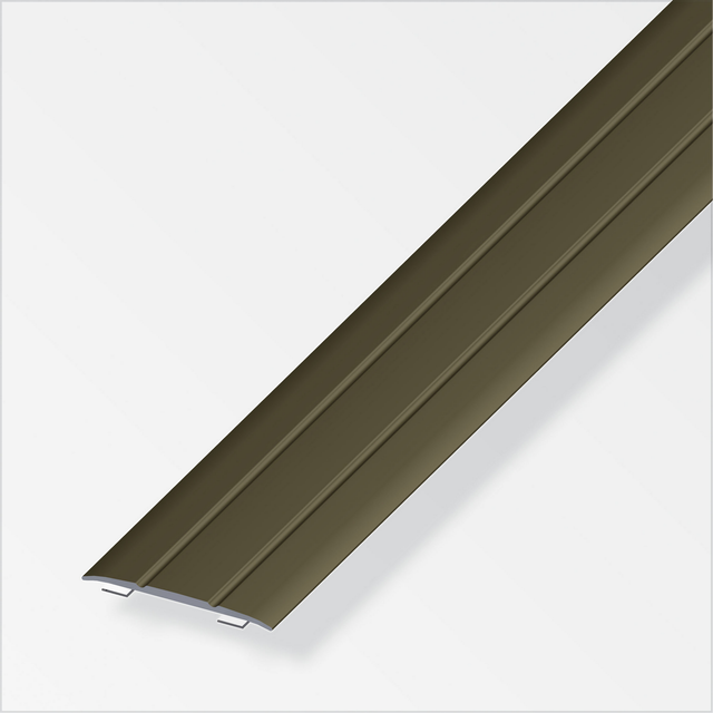 alfer Übergangsprofil Aluminium bronzefarbe 1000 x 37 mm
