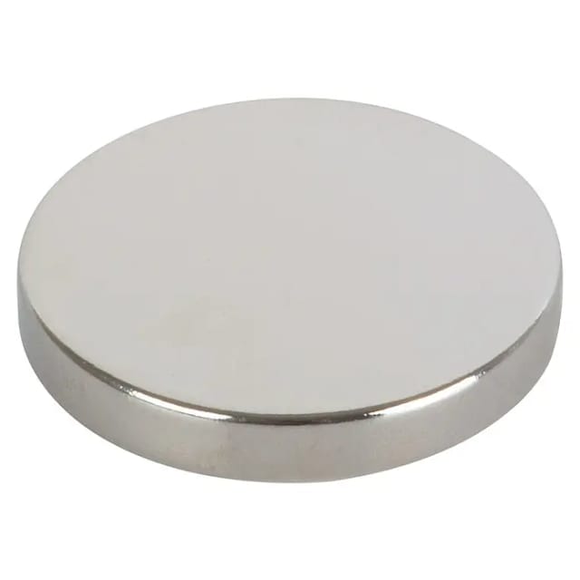 Fix-o-moll Magnetscheibe 'Neodym' silbern Ø 19 x 3 mm, 4 Stück