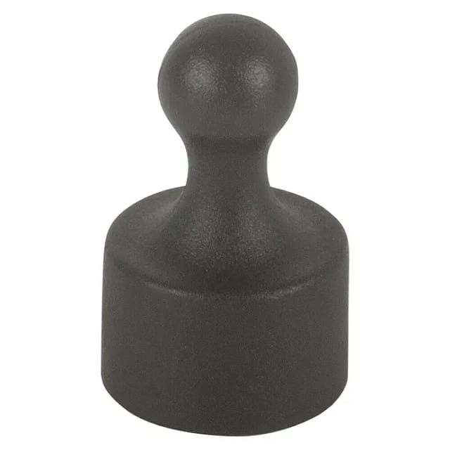 Fix-o-moll Magnetkegel 'Neodym' schwarz Ø 12 x 20 mm, 4 Stück