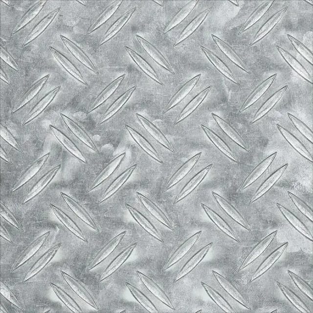 alfer Riffelblech Aluminium 100 x 20 cm