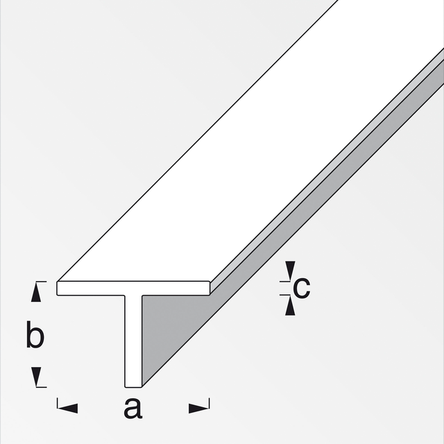 alfer Alu-T-Profil 1,5 cm
