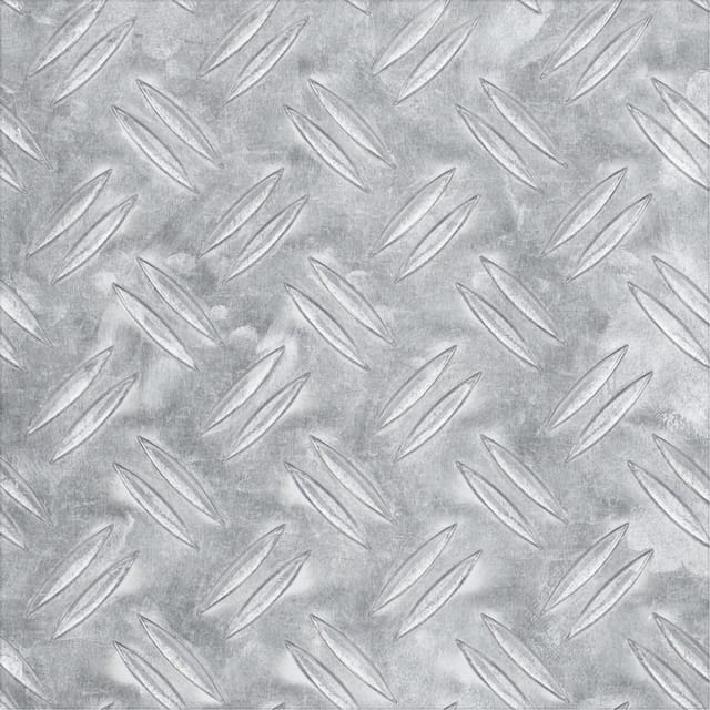 alfer Riffelblech Aluminium 50 x 25 cm