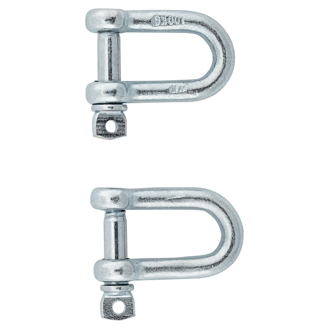 Pösamo Schäkel 6mm 2 Stück verzinkt