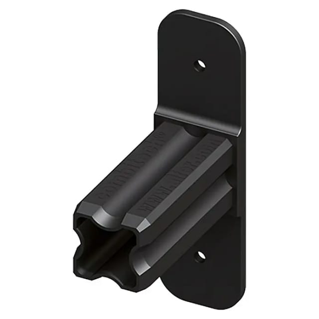 alfer Flanschverbinder schwarz Ø 23,5 mm