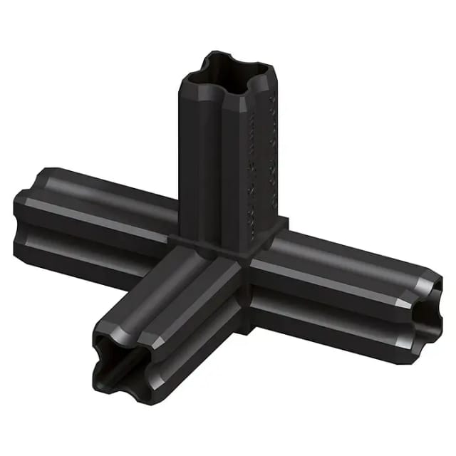 alfer Knotenverbinder schwarz Ø 23,5 mm