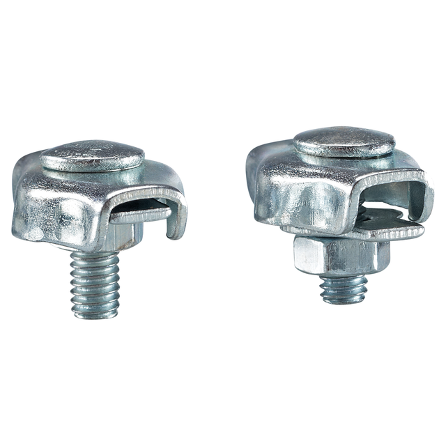 Pösamo Simplexklemmen 2mm 2 Stück verzinkt