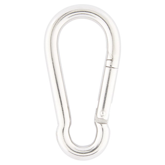 Pösamo Karabinerhaken Eisen 4 x 40 mm 15 Stück
