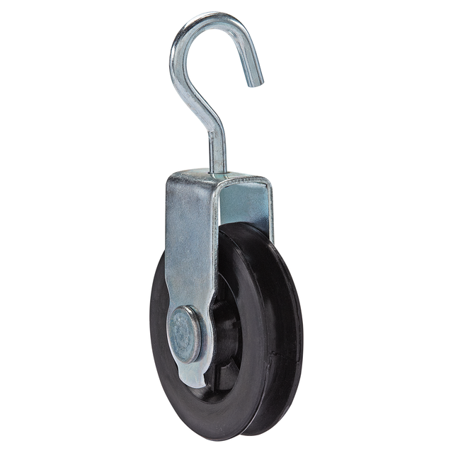 Bügelrolle mit Haken 60 mm