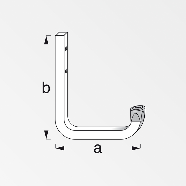 alfer Coaxis® Wandhaken 11,5 cm