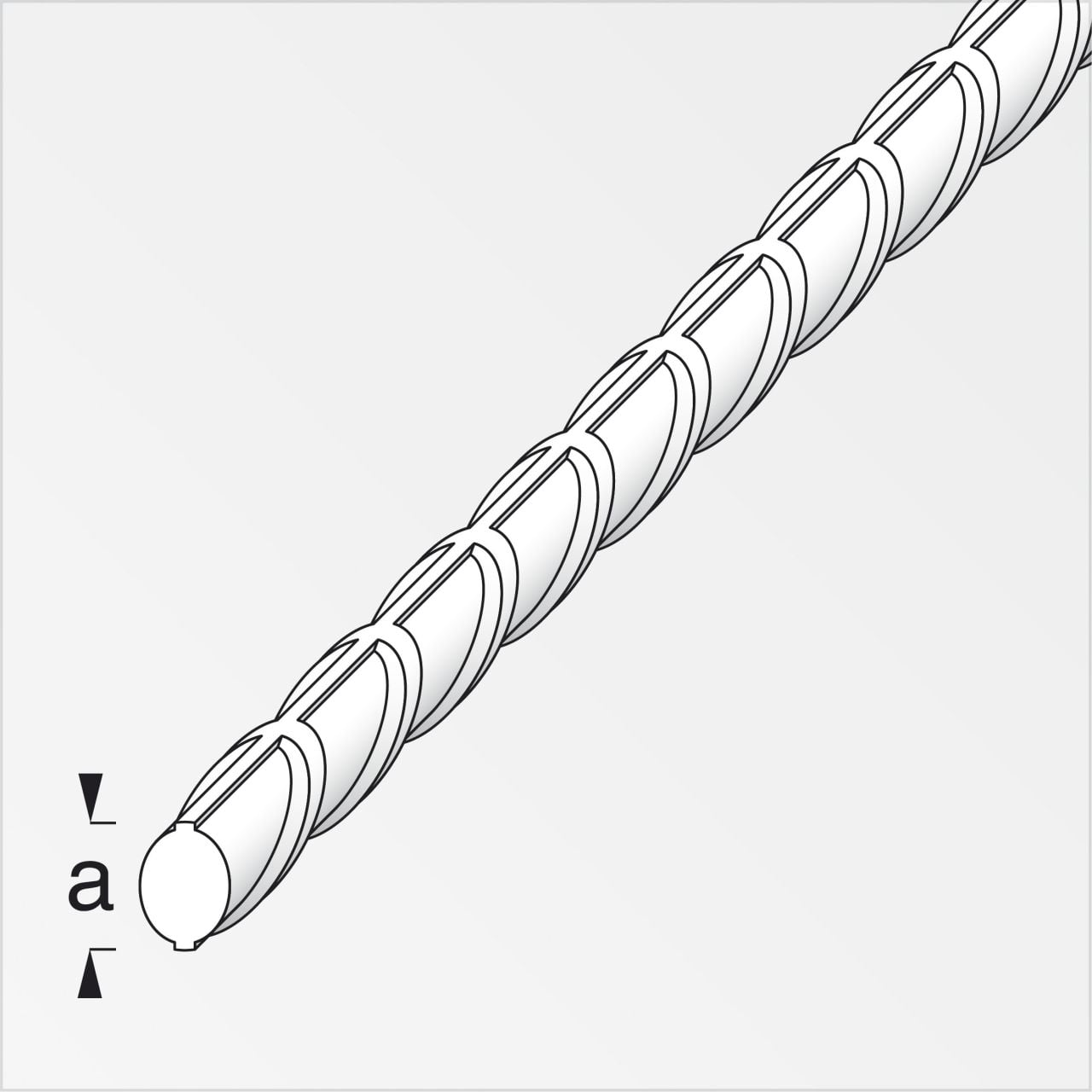 alfer Betonrippenstahl 1 m x 10 mm Bild 2