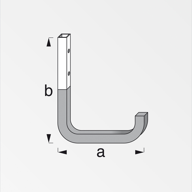 Wandhaken Coaxis® 15 x 21 cm