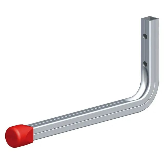 alfer coaxis® Wandhaken Aluminium 23 x 13 cm