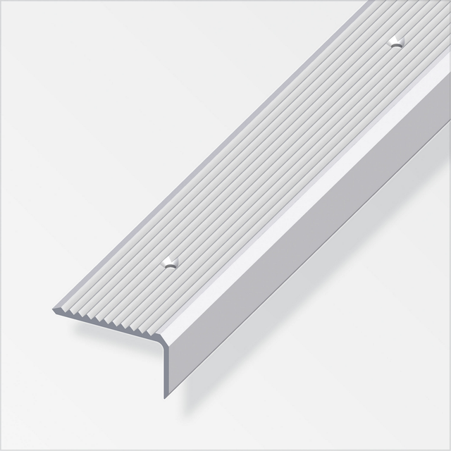 alfer Treppenprofil Aluminium silber, Breite 41 mm