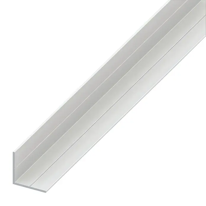 alfer Winkelleiste weiß 100 x 0,75 x 0,75 cm