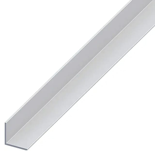 Aluwinkel 100 x 1,5 x 1,5 cm