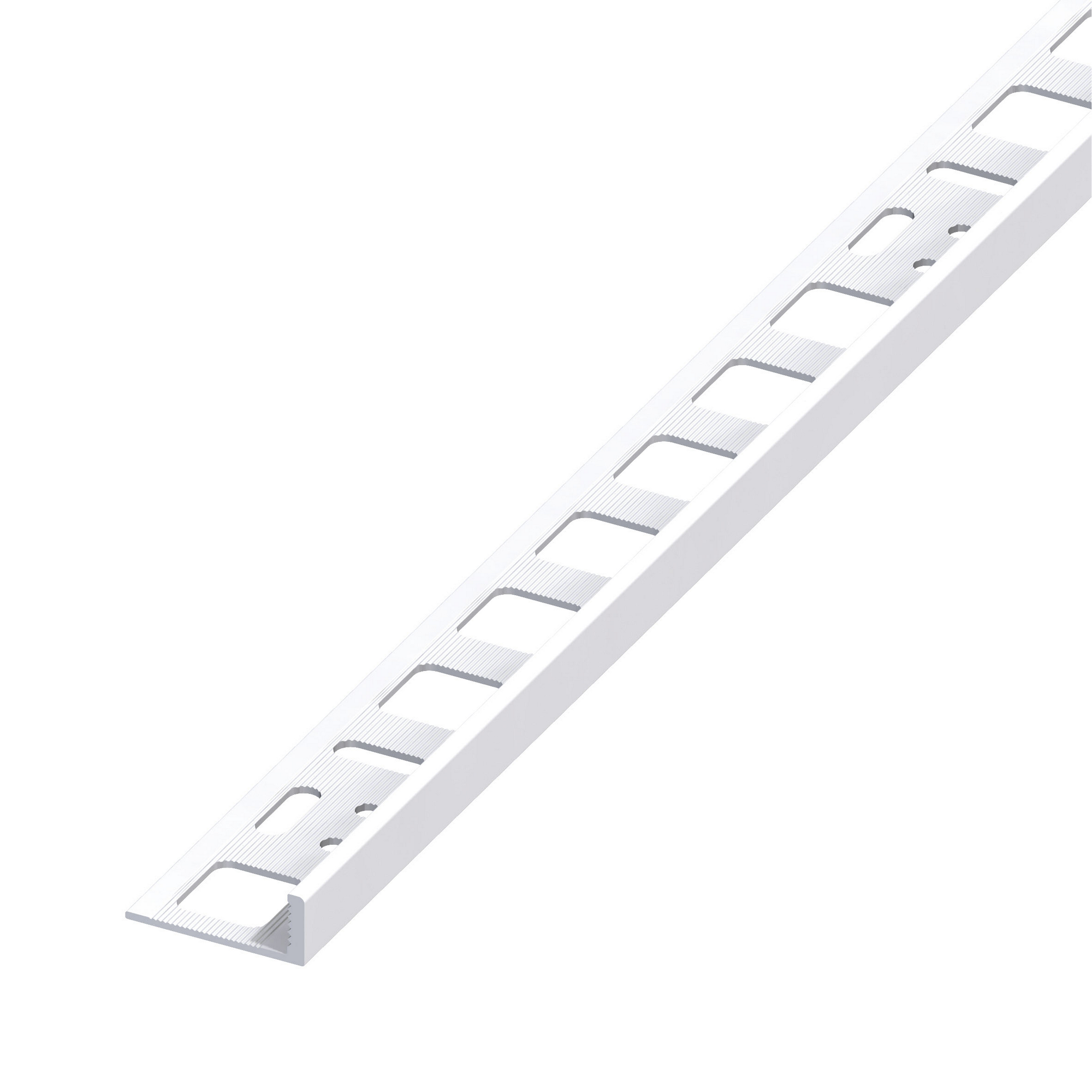 alfer Winkelprofil PVC 1000 x 6 x 21 mm