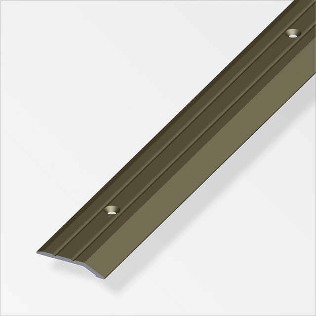 alfer Abschlussprofil Aluminium bronzefarben 1000 x 30 mm