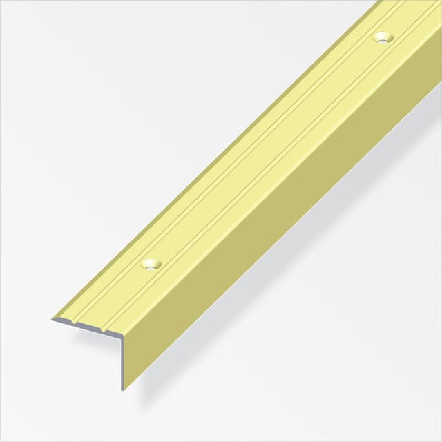Treppenprofil Messing 25 x 1000 mm