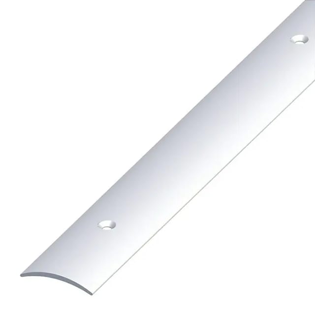 Übergangsprofil silber eloxiert, gelocht 1000 x 30 x 5 mm