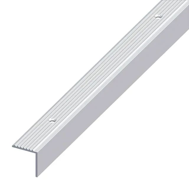 alfer Treppenprofil Aluminium silber 1000 x 19 x 20 mm