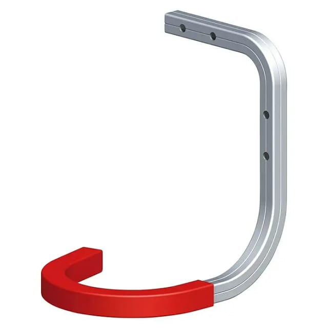 alfer Wand- und Deckenhaken Aluminium 15 x 15 x 12 cm 1 Stück