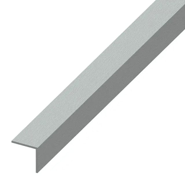 alfer Winkelprofil Aluminium Inox 2500 x 10 x 10 mm