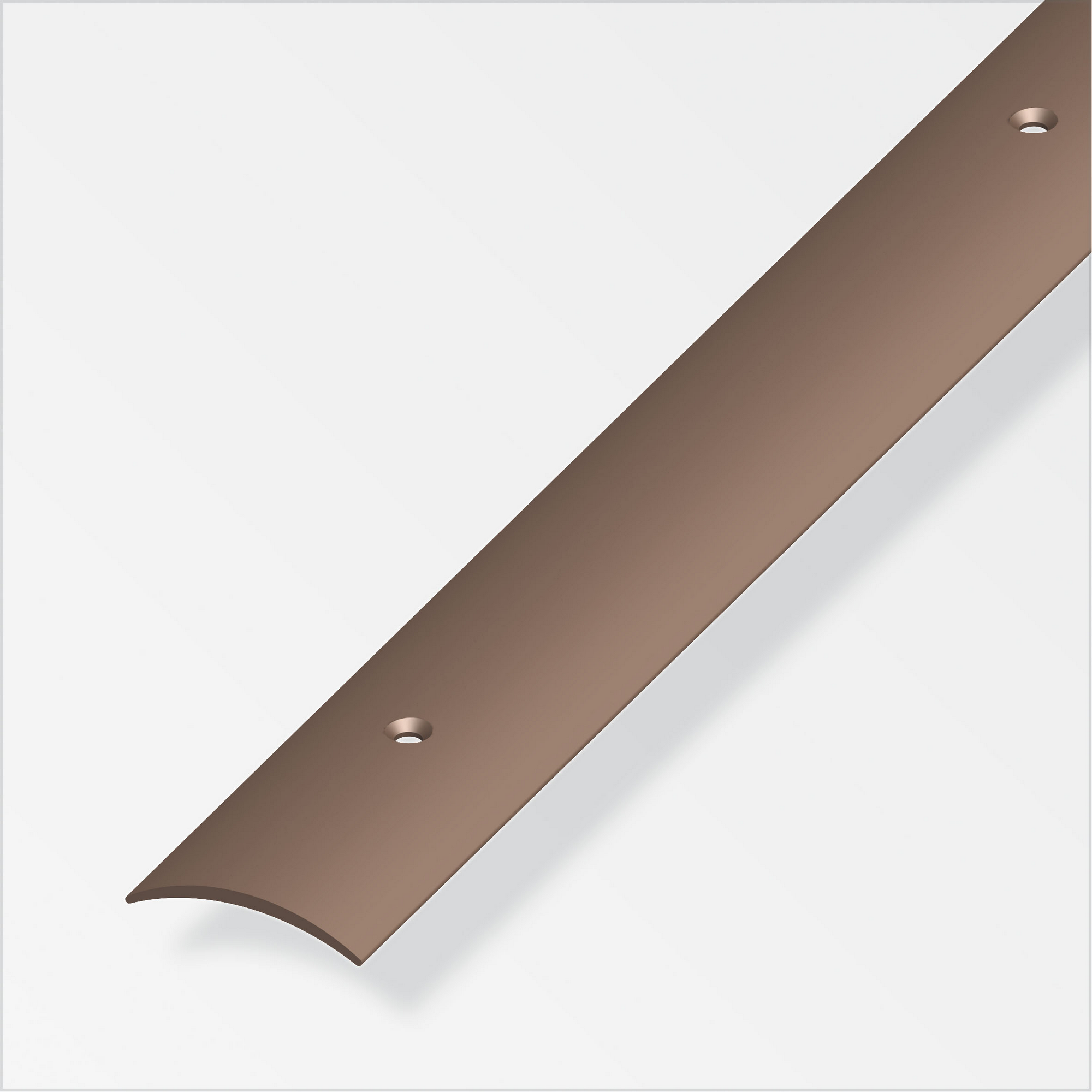 alfer PVC-Übergangsprofil braun 1000 x 30 mm