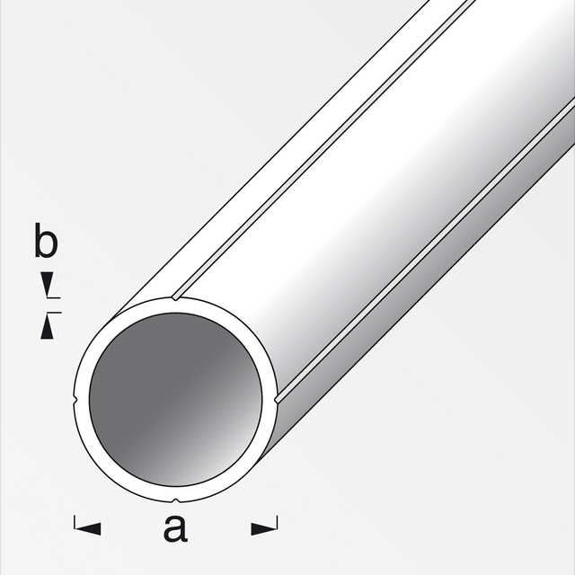 alfer Alu-Rundrohr M20 blank 250 x 2,35 cm