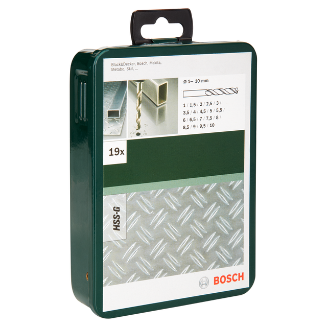 Bosch Metallbohrerset 19-teilig