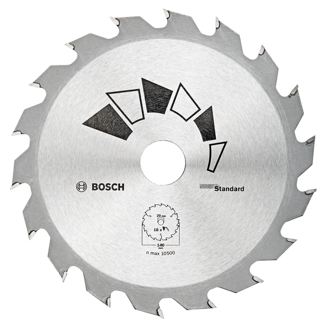 Bosch Kreissägeblatt 'Standard' Ø 140 mm