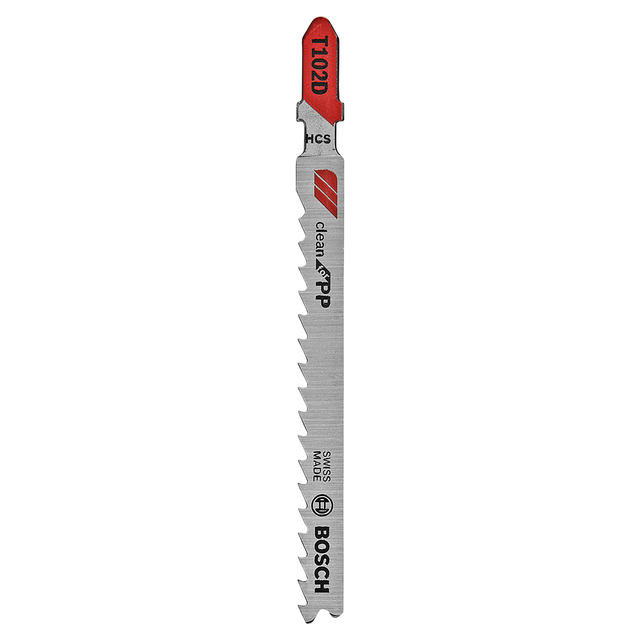 Bosch Stichsägeblatt T102D für Kunststoffe
