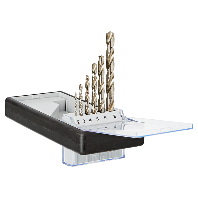 Bosch HSS-G-Metallbohrer-Set 'Robust Line' 6-teilig