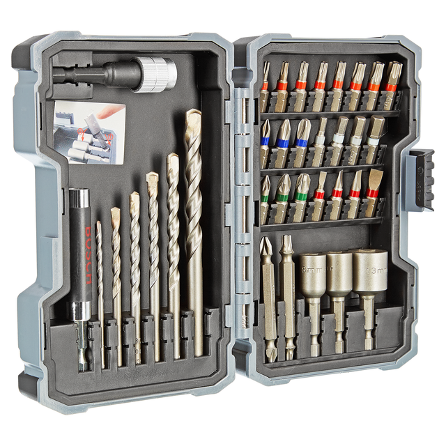 Bosch Betonbohrer- und Bitset 35-teilig in Box