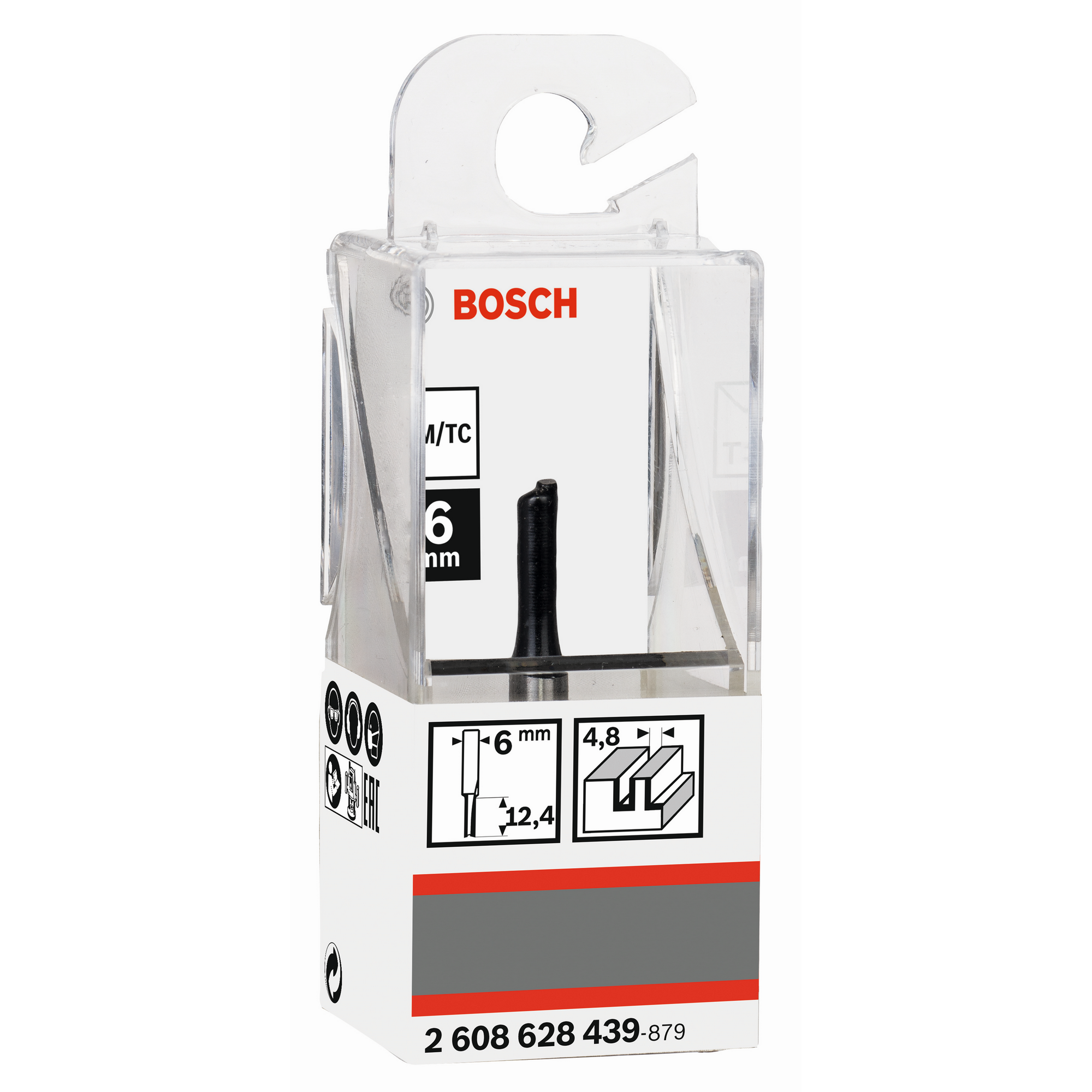Bosch Nutfräser 'Standard for Wood' Ø 0,48 cm, Arbeitslänge 1,24 cm Bild 2
