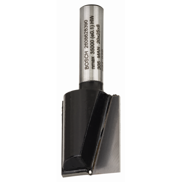 Bosch Nutfräser 'Standard for Wood' Ø 2 cm, Arbeitslänge 2,5 cm