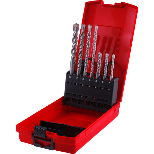 kwb Hammerbohrersatz 'HB 44' SDS-Plus 7-teilig