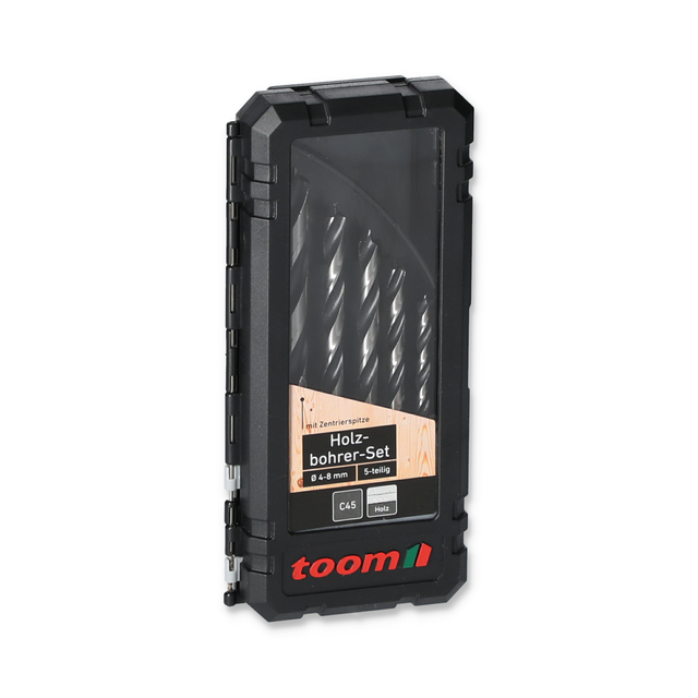 toom Holzbohrer-Set Ø 4 - 8 mm 5-teilig