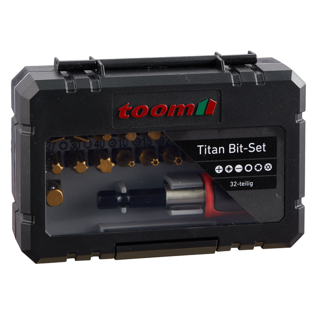toom Titan Bit-Set 32-teilig