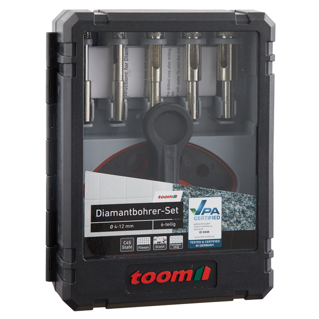 toom Diamantbohrer-Set 6-teilig