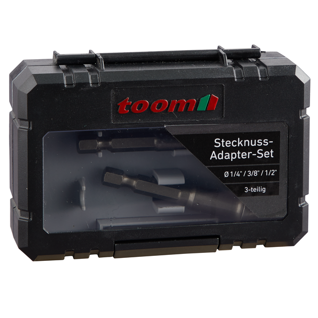 toom Stecknuss-Adapter-Set 3-teilig