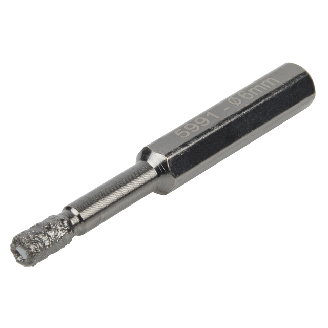 wolfcraft Diamant-Trockenbohrer, 6-kt Ø6mm