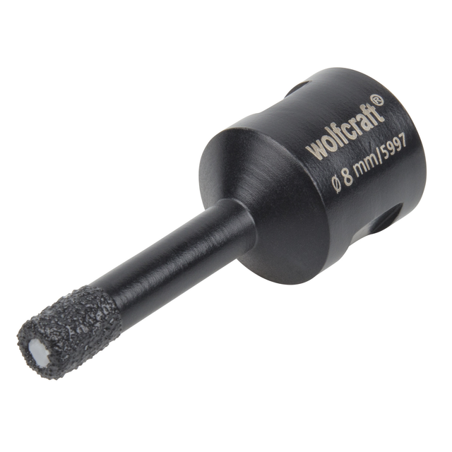 wolfcraft Diamant-Lochsäge Ceramic, M14 Ø8mm