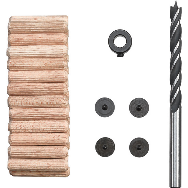 kwb Holzbohrer- und Dübel-Set Ø 6 mm, 31-teilig